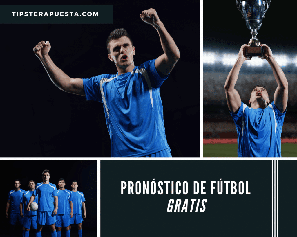 Azul Futbol Deporte Foto Collage 11