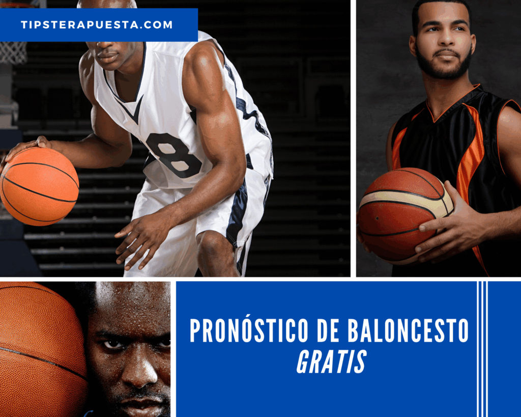Tip Gratis Baloncesto🏀🆓 stake alto 3 Azul Futbol Deporte Foto Collage 34