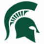 Escudo Michigan State Spartans Msu